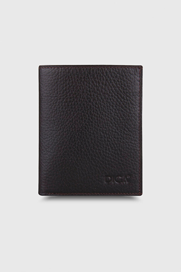 39 Model Gerçek Deri Kahverengi Cüzdan - 1