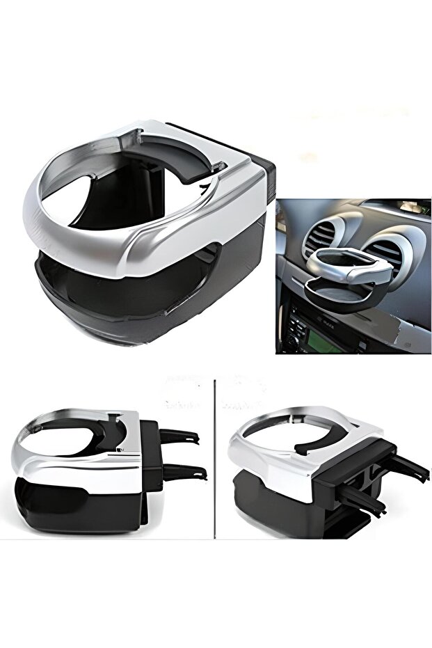 Autokit Auto Cup and Drink Holder Cup Holder with Grid Attachment