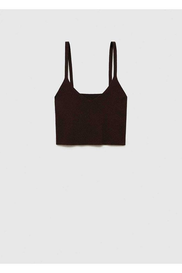 Triko cropped bluz - 3