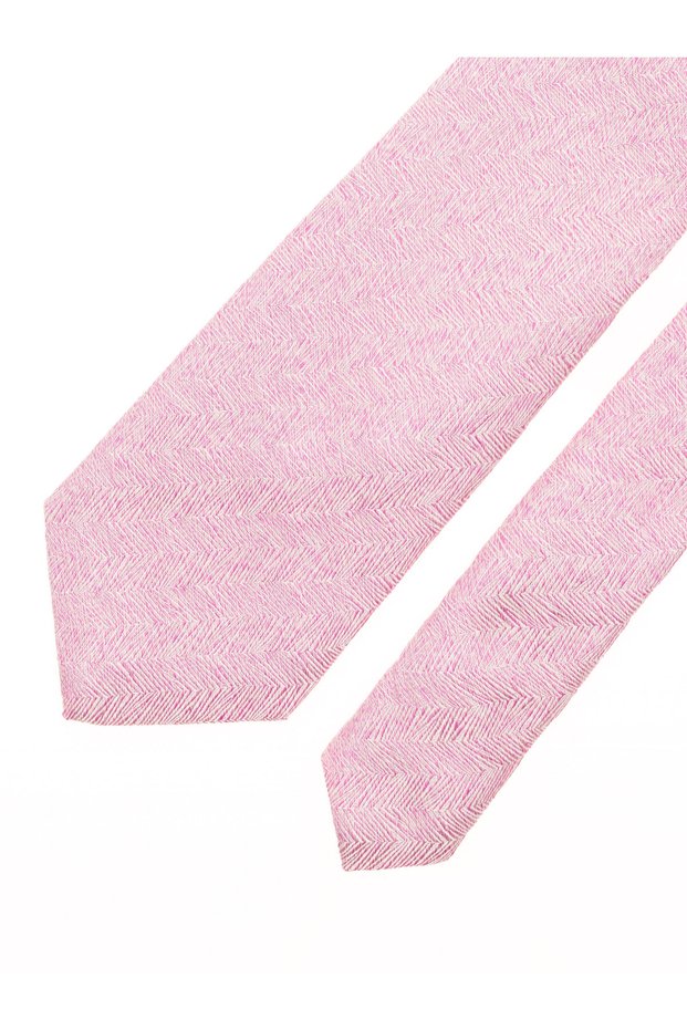 Pink Silk Tie 50274259 -950