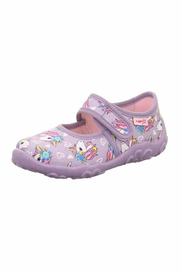 Yazlık Kız Çocuk Ev Ayakkabısı - Unicorn Lila - 1