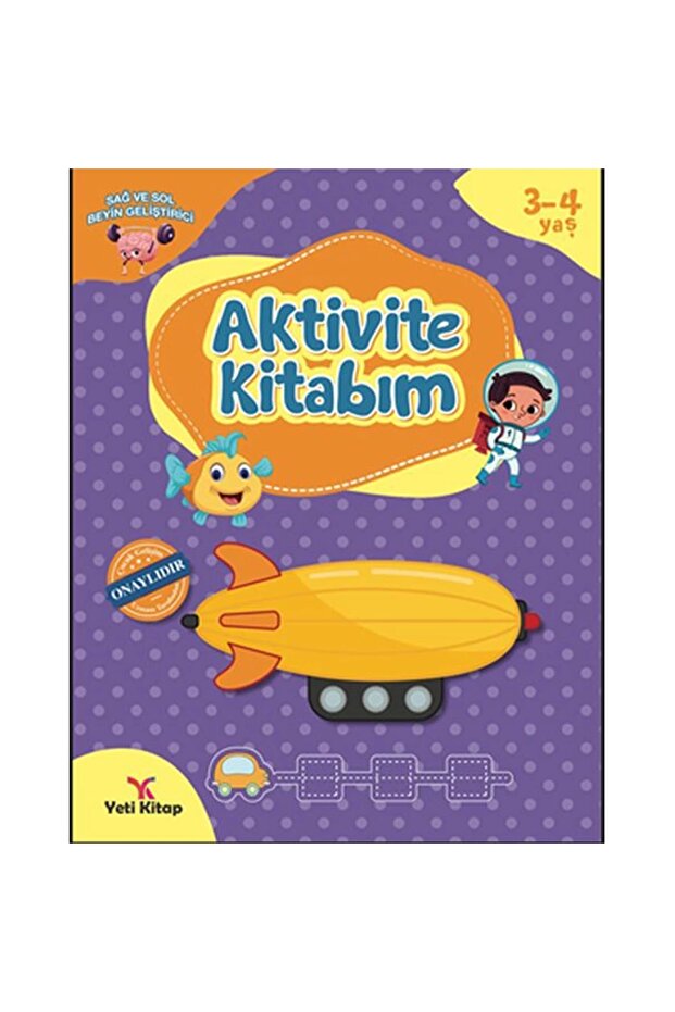 AKTİVİTE KİTABIM 3-4 YAŞ