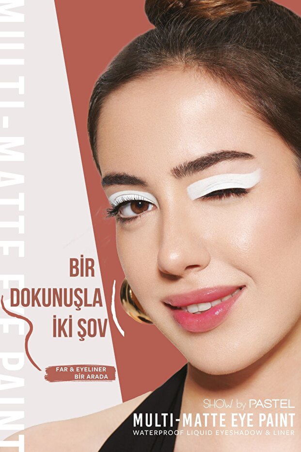 Multi Matte Waterproof 82 Vibing Eyeliner Ve Likit Far - 3