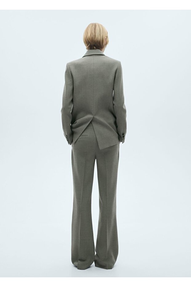 İspanyol paçalı takım pantolon - 4