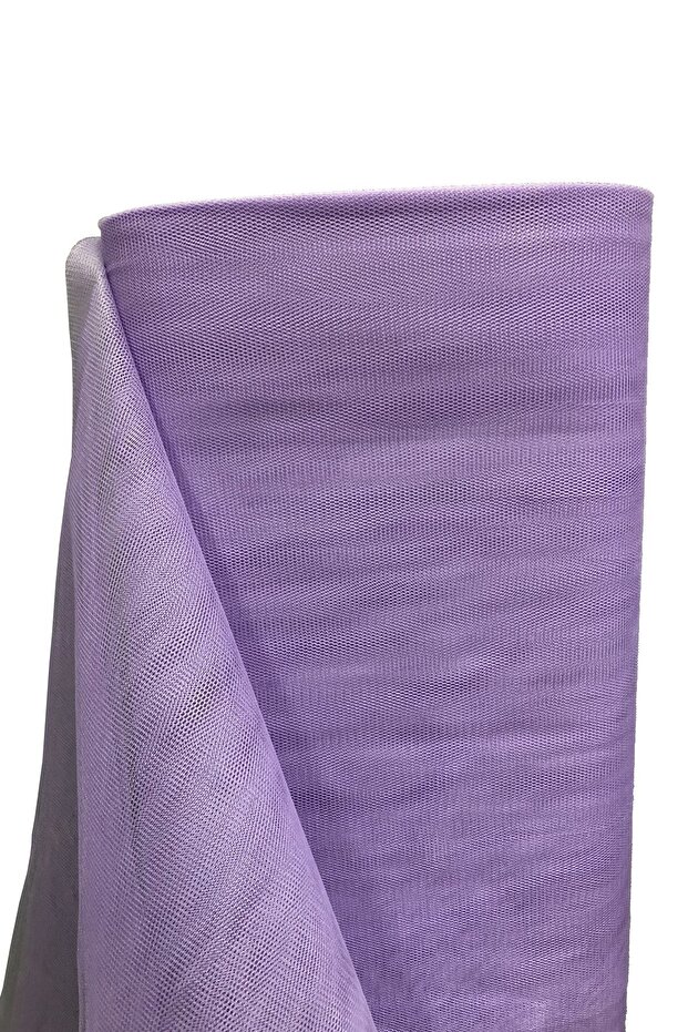 Lilac Gray Tulle (width 2 m Length 1 m)