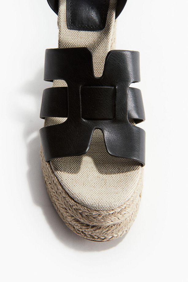 Topuklu ve Platformlu Espadril - 3