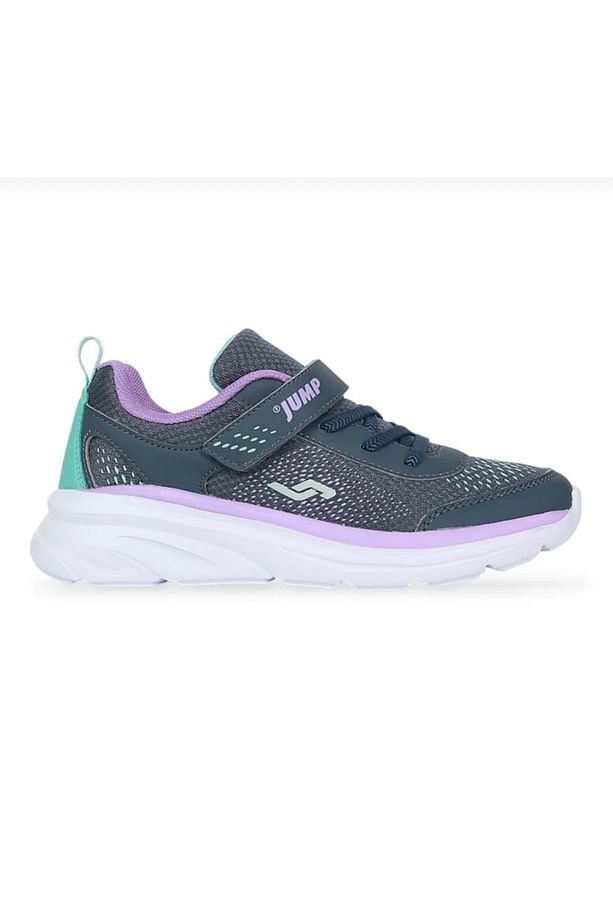 kız çocuk cırtlı fileli spor ayakkabı , comfort taban - 6