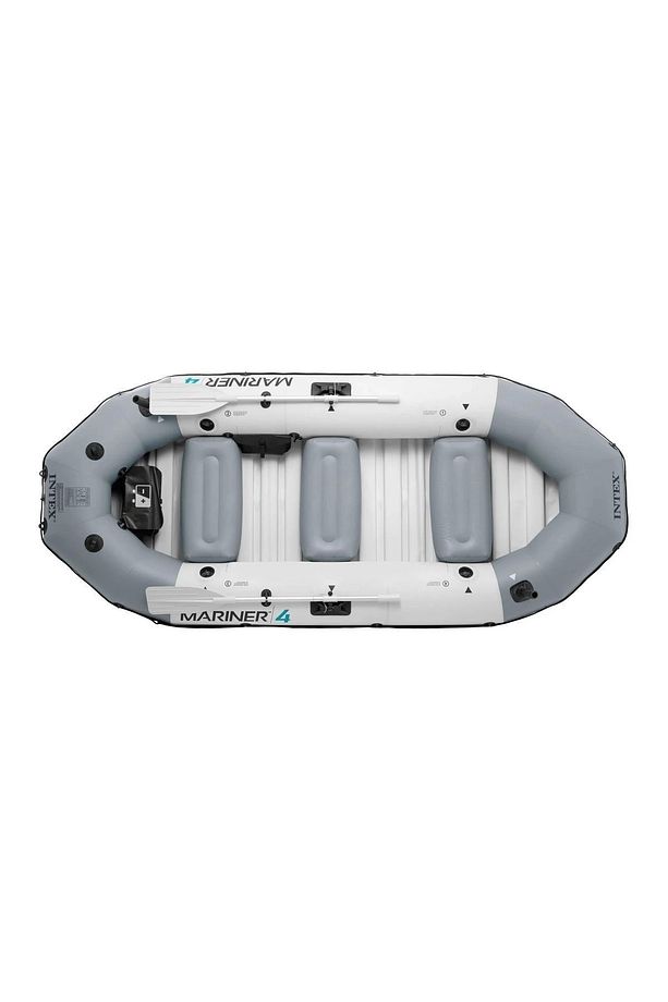 İntex 68376 Mariner 4 Şişme Bot Set 320 Kg 328X145X48cm Kürek-Pompa Set - 2