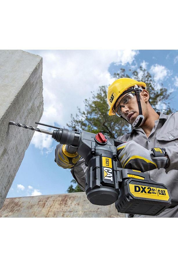 DX21BC 18Volt 2.0Ah 2.2J Li-ion Tek Akülü Şarjlı Kömürsüz Profesyonel SDS-Plus Pnömatik Kırıcı/D - 3