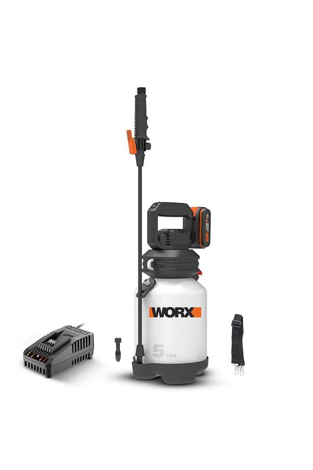 WG829E 20Volt 2.0Ah. Li-ion 5Lt. Omuz Askılı Basınçlı İlaçlama ve Dezenfektan Pompası - 6
