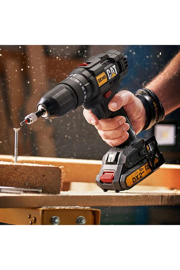 DX145.1 18Volt/2.0Ah Li-ion Çift Akülü Profesyonel Şarjlı Matkap - 5