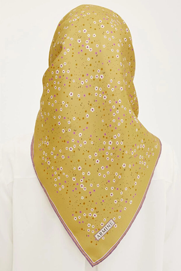 Privi Nostalgia Series Twill Silk Scarf 8900-12