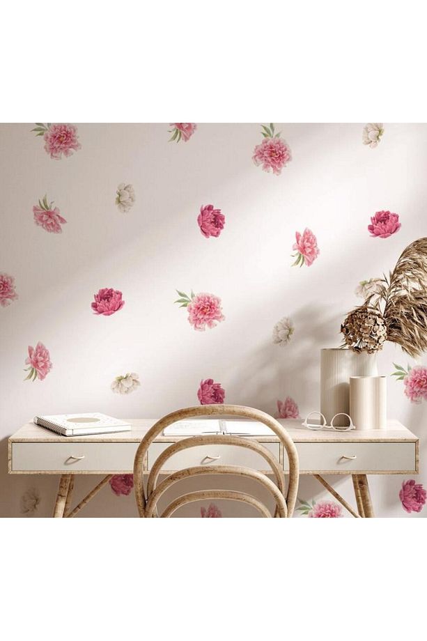 Botanik Pastel Pembeli Çiçekli,boho Bohem Minimalist Dekorasyon Popüler Çıkartma Modelleri - 5