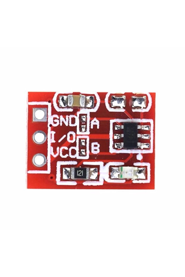 Ttp223 Dokunmatik Düğme Modülü Kapasitör Tip Tek Kanal Kendinden Kilitleme Dokunmatik Sensör Arduino - 5