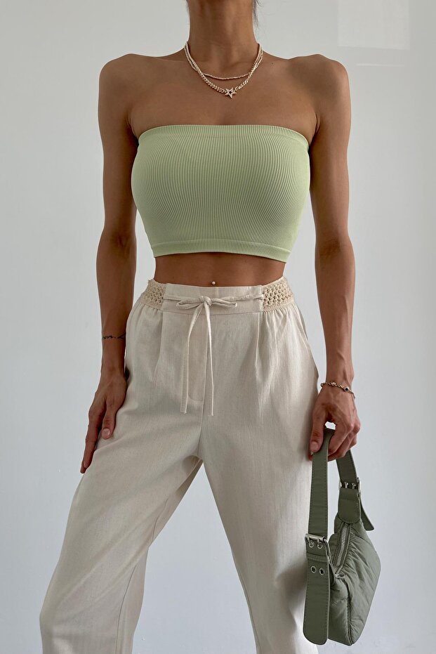 Camisole Strapless Yellow