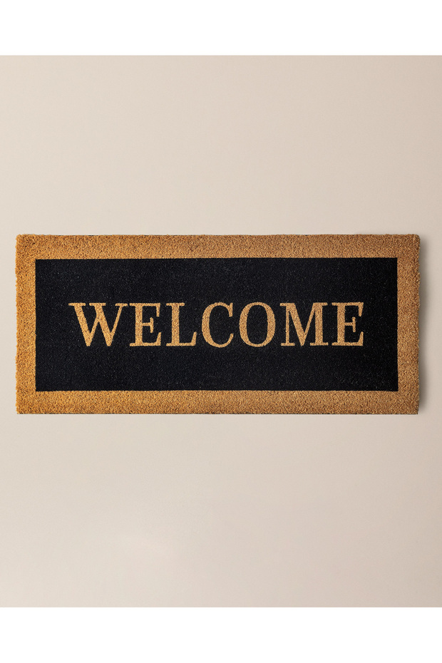 Provence Kapı Önü Paspası - Siyah - 45x100 Cm - 4