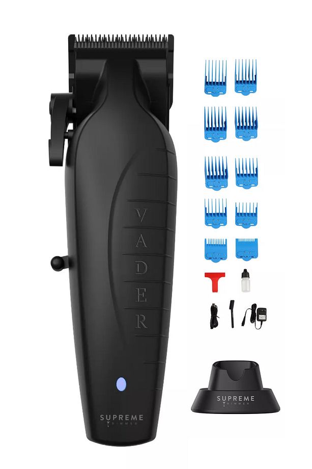 Vader Profesyonel Kablosuz Saç Tıraş Makinesi DLC Bıçak 3.5 Saat Çalışma Süresi - 1