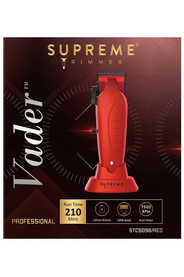 Vader Profesyonel Kablosuz Saç Tıraş Makinesi DLC Bıçak 3.5 Saat Çalışma Süresi - 4