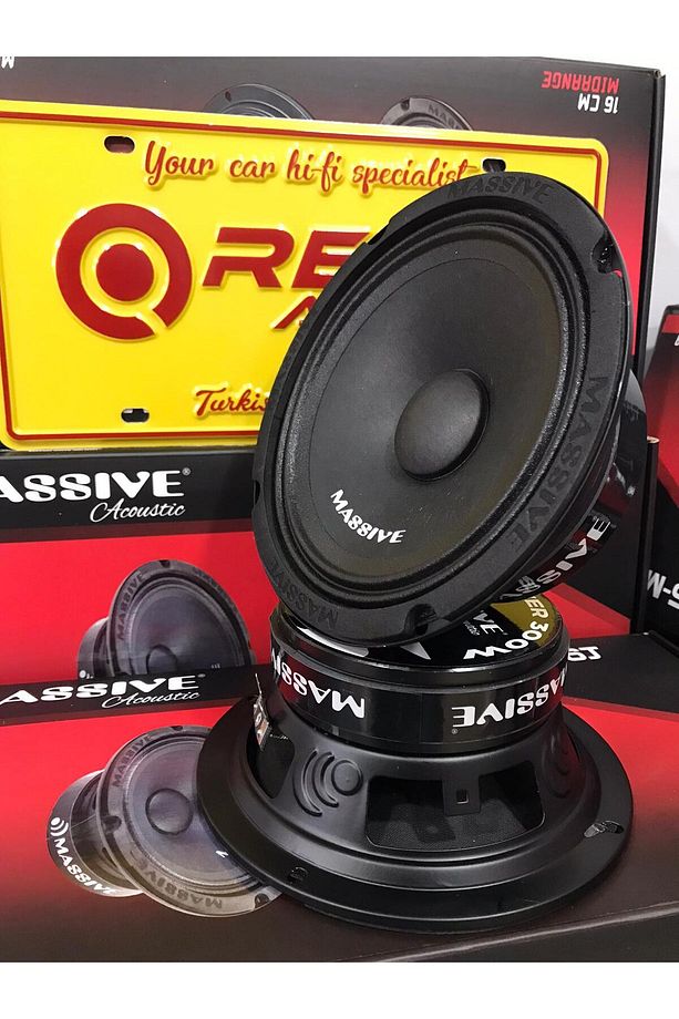 Massıve Ms-m6j Midrange Oto Hoporlör( Mavi) - 5