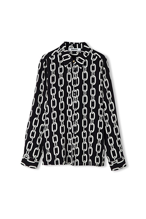 Chain pattern shirt - 3