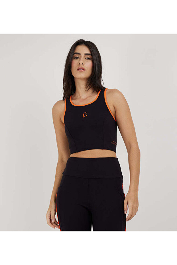 Mesh Panel Sports Bra For Women