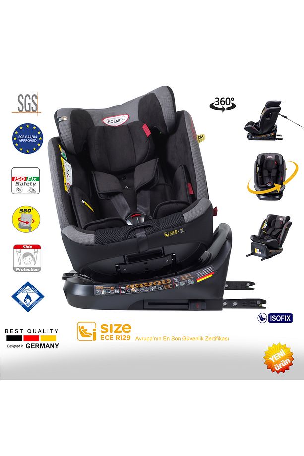 Capsula Multipro Aero 3d Profix I-size (360° DÖNEBİLİR) 0-36kg Oto Koltuğu Isofix/sps/sıp/latch - 1