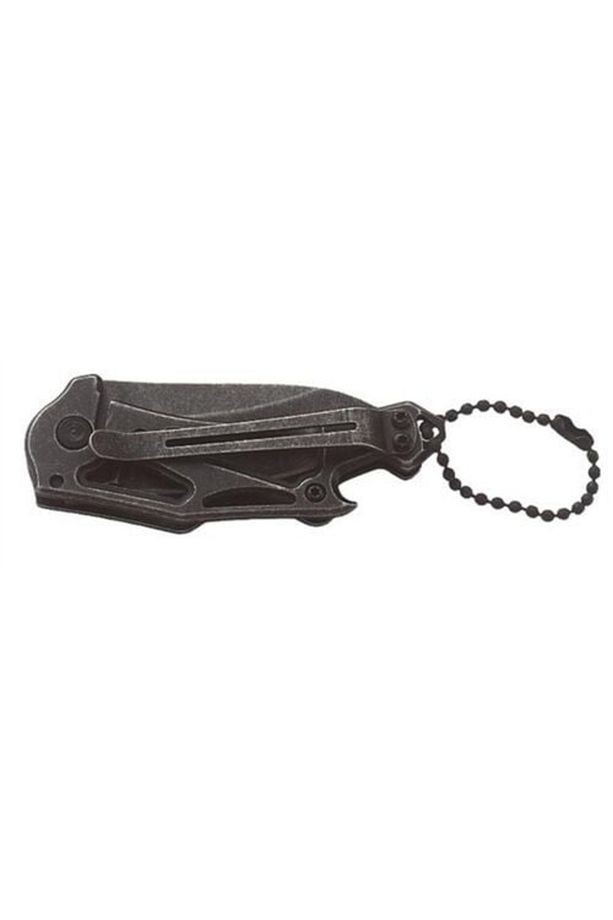 ® Stonewash Drop Point Frame Lock Anahtarlık Katlanır Bıçak 1100064 - 1