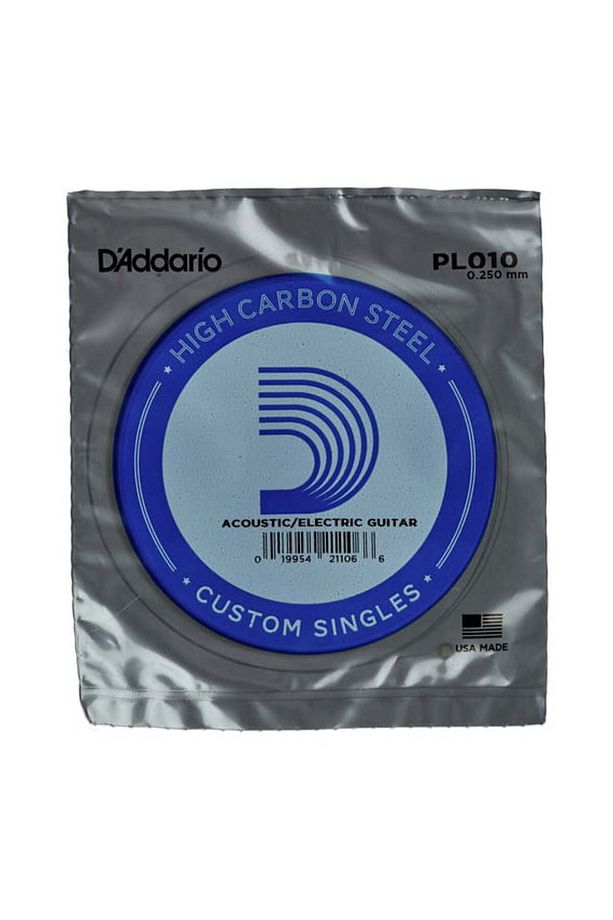 Pl010 Elektro Ve Akustik Tek Tel, E-(Mİ), Hıgh Carbon St Single String For Electric Guitar - 1