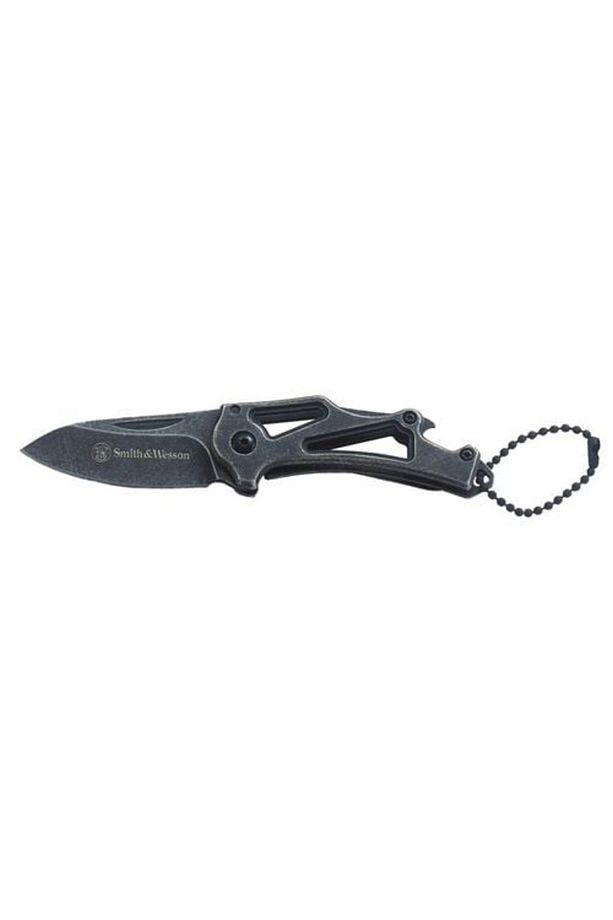 ® Stonewash Drop Point Frame Lock Anahtarlık Katlanır Bıçak 1100064 - 2