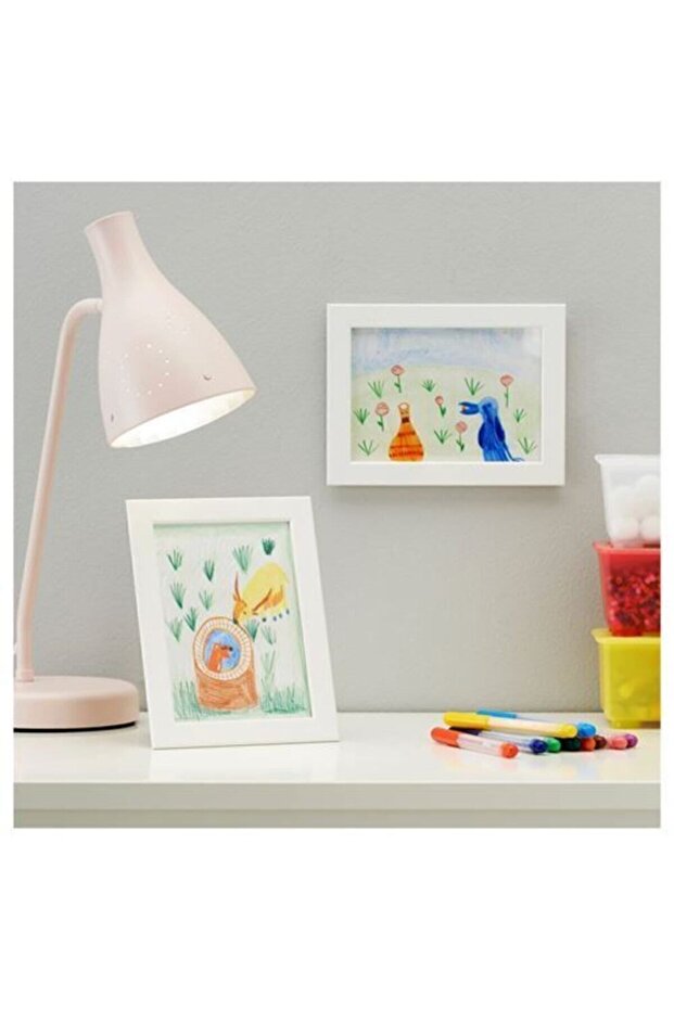White Fıskbo 13X18 cm Photo Picture Frame - Decorative