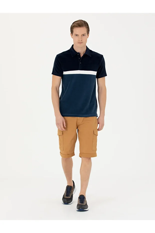 Camel Slim Fit Jean Bermuda Şort 50269605-VR015 - 1