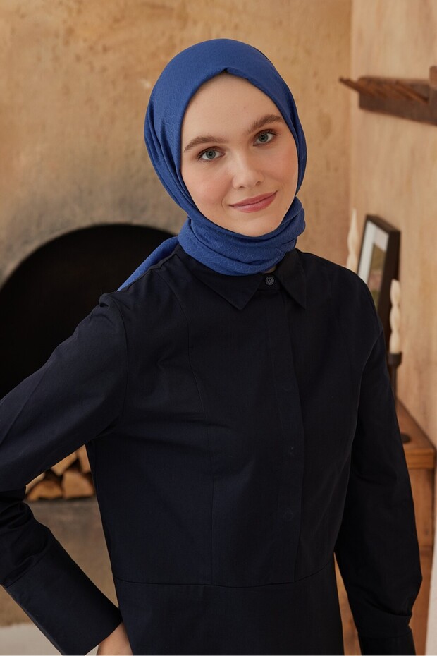شال بنمط حلقة من سلسلة الجاكار الناعمة