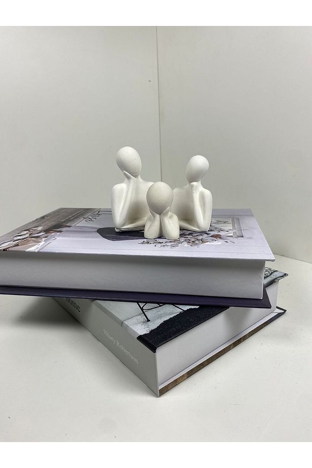Düşünen aile biblo set 3'lü - 3