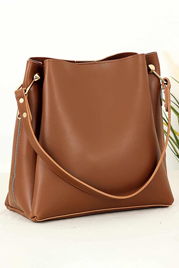 Nicolo Women's Shoulder Bag with Suede Inside Accessories Bp-4713o