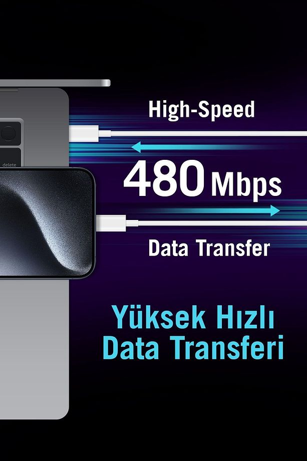 Smarty Pd 25 W Type-c To Lightning Kablolu Şarj Adaptörü/8 X Xs Xr 11 12 13 14 Serileri Ile Uyumlu - 3