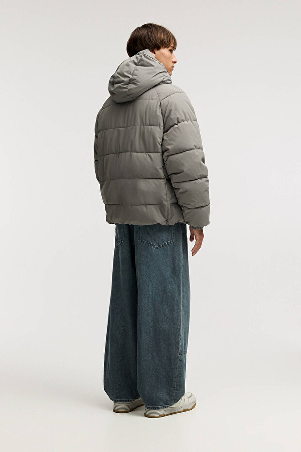 STWD kapüşonlu şişme mont - 3