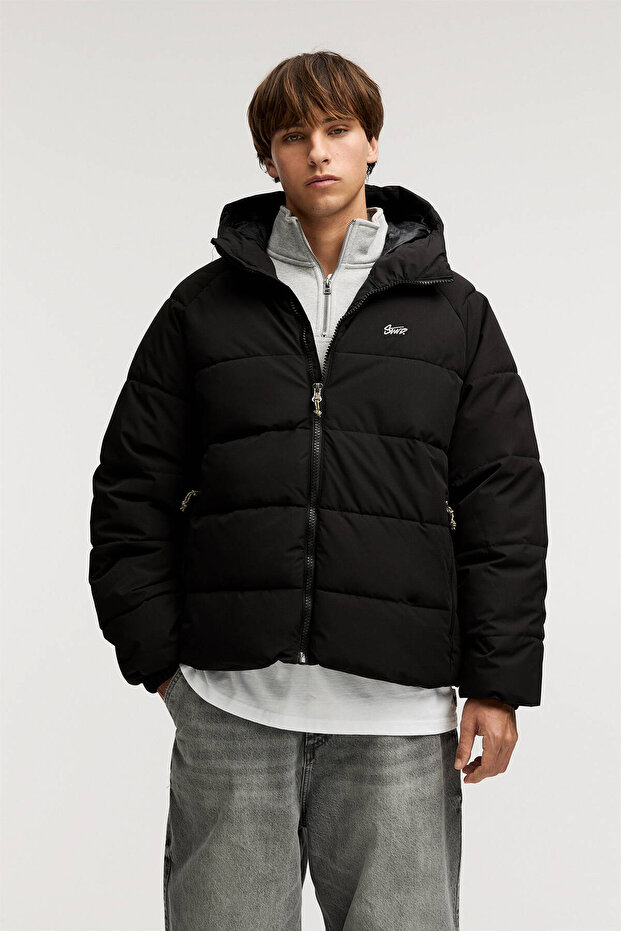 Stwd Hooded down Jacket - 1