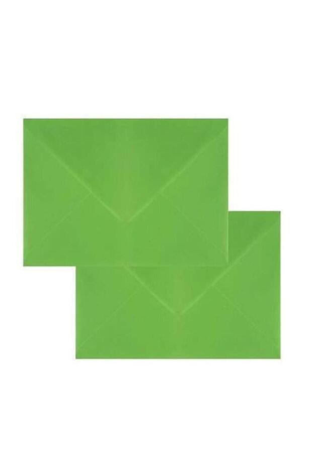 24 Pieces Neon Green Envelope Invitation - Luxury Greeting Card, Letter Seal, Large Capacity Wallet