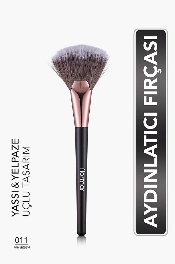 Yelpaze Uçlu Düz Aydınlatıcı Fırçası - Fan Brush - 011 - 8690604597765 - 1