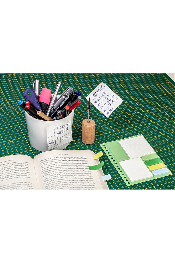Yeşil Yapışkan Not Seti • Post-it • Sticky Note (GGK-KYN002) - 4