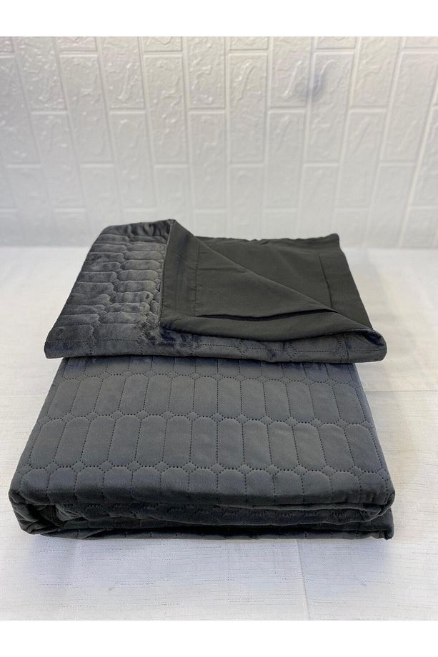 Tek Kişilik Microfiber 175 x 240 Kapitone Yatak Örtüsü - 1