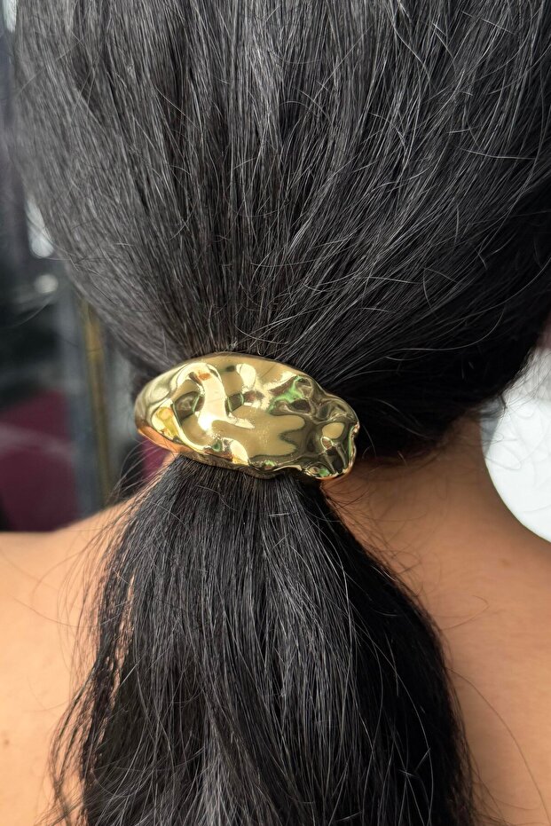 Gold Color Metal Rubber Buckle