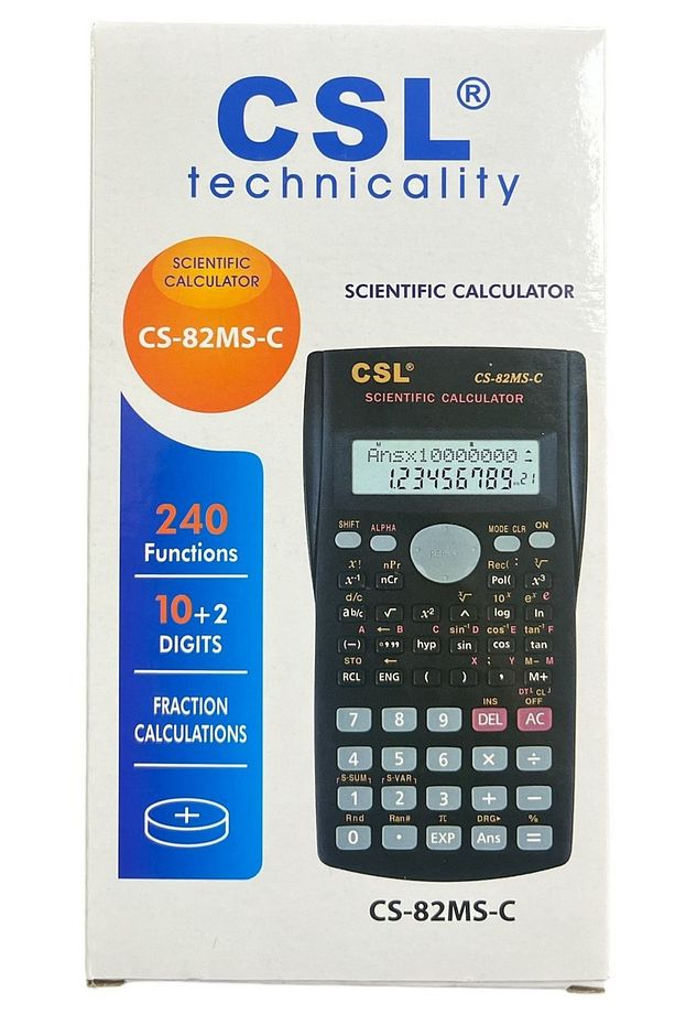 Bilimsel Hesap Makinesi 12 Haneli 240 Fonksiyonlu 82-MS-C - 3