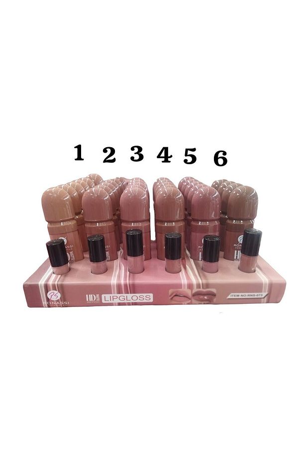 Ronassi Matte Lipgloss Kahverengi - 2