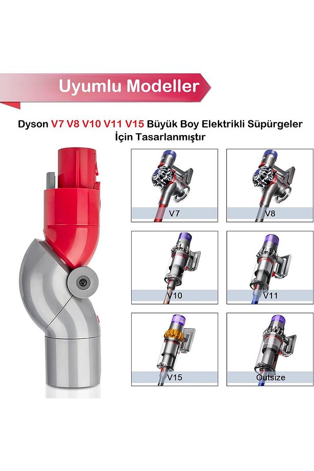 Mobilya Altı Adaptörü  V7 V8 V10 V11 V15 Için Alt Adaptör - 5