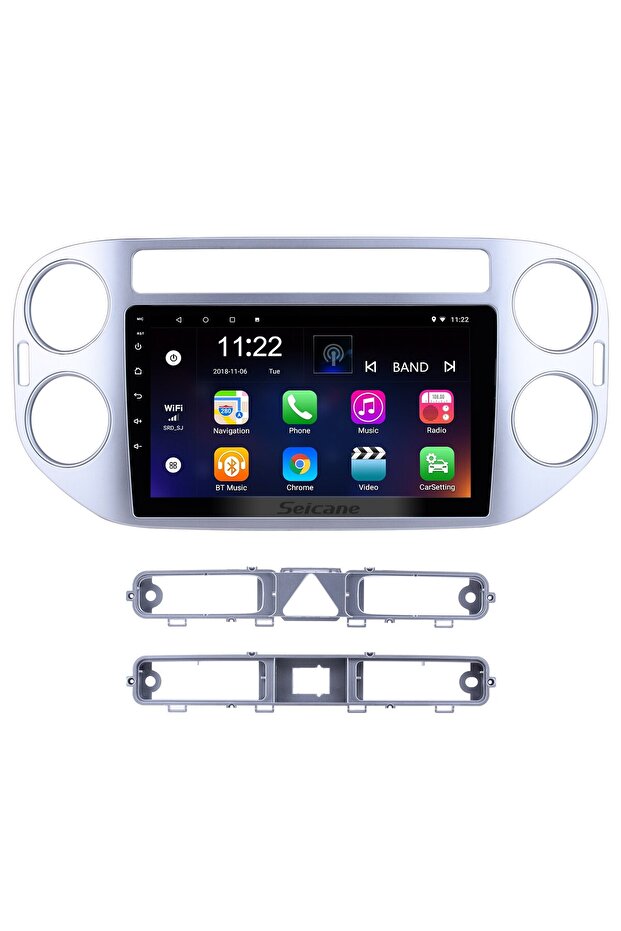 VW TIGUAN 2010+ MULTİMEDYA UYUMLU  NAVİGASYON USB KAMERA CARPLAYER 4 RAM - 1