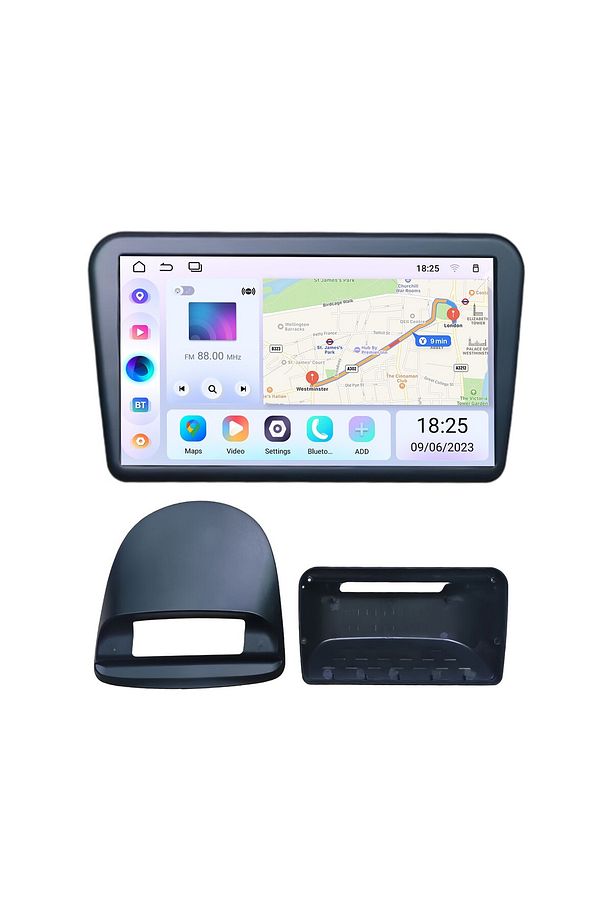 RENAULT CLIO 2 2005-2014 MULTİMEDYA NAVİGASYON USB KAMERA CARPLAYER 4 RAM - 1