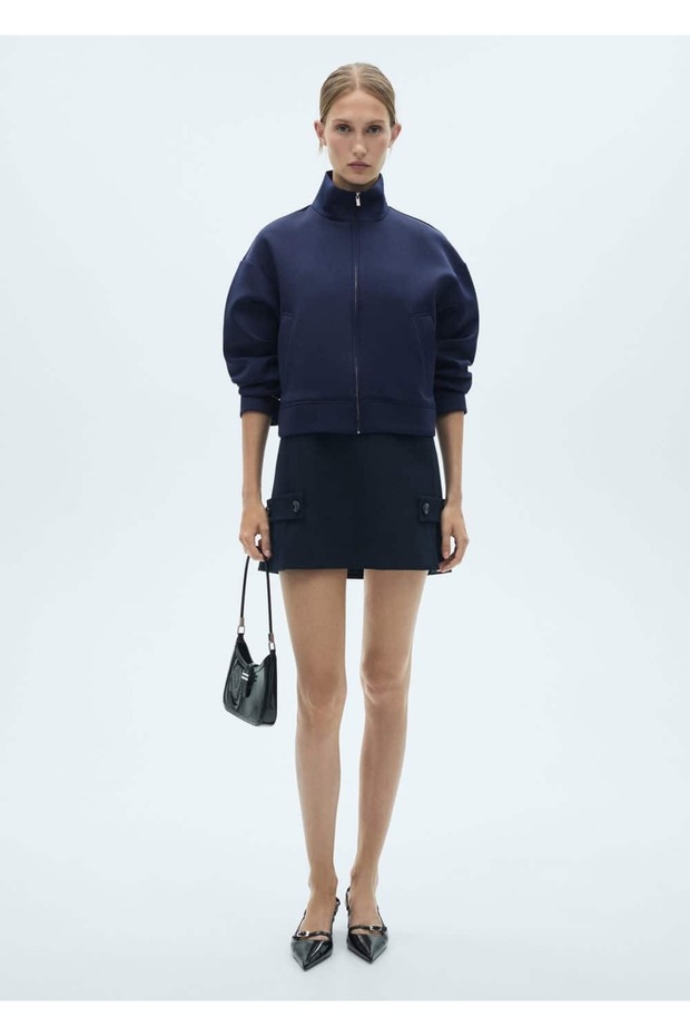 Short Bomber Jacket - 2