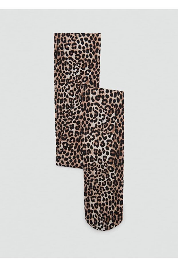 Leopard Patterned Tights - 2