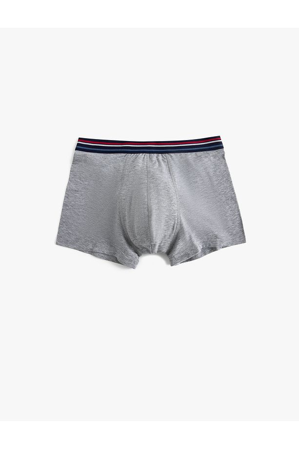 Slogan Baskılı Pamuklu 3'lü Boxer Seti - 8
